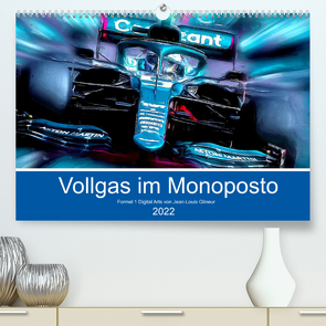 Vollgas im Monoposto (Premium, hochwertiger DIN A2 Wandkalender 2022, Kunstdruck in Hochglanz) von DeVerviers