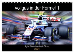 Vollgas in der Formel 1 (Wandkalender 2024 DIN A3 quer), CALVENDO Monatskalender von Glineur,  Jean-Louis