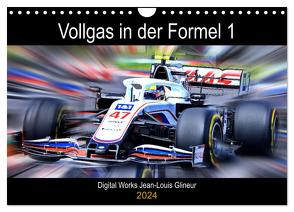 Vollgas in der Formel 1 (Wandkalender 2024 DIN A4 quer), CALVENDO Monatskalender von Glineur,  Jean-Louis