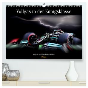 Vollgas in der Königsklasse (hochwertiger Premium Wandkalender 2024 DIN A2 quer), Kunstdruck in Hochglanz von Glineur,  Jean-Louis
