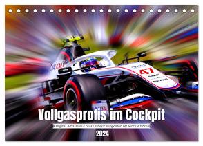 Vollgasprofis im Cockpit (Tischkalender 2024 DIN A5 quer), CALVENDO Monatskalender von Glineur,  Jean-Louis