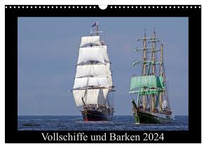 Vollschiffe und Barken 2024 (Wandkalender 2024 DIN A3 quer), CALVENDO Monatskalender von Stoerti-md,  Stoerti-md