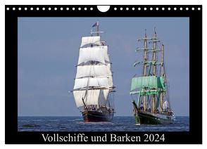 Vollschiffe und Barken 2024 (Wandkalender 2024 DIN A4 quer), CALVENDO Monatskalender von Stoerti-md,  Stoerti-md