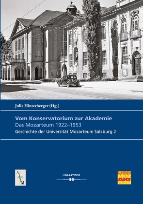 Vom Konservatorium zur Akademie von Hinterberger,  Julia