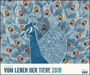 Vom Leben der Tiere 2019 – Pablo Salvaje – Wandkalender – Querformat 58,4 x 48,5 cm – Spiralbindung von DUMONT Kalenderverlag, Salvaje,  Pablo