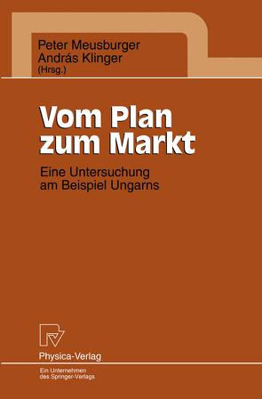 Vom Plan zum Markt von Klinger,  Andras, Meusburger,  Peter