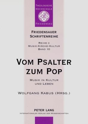 Vom Psalter zum Pop von Kabus,  Wolfgang
