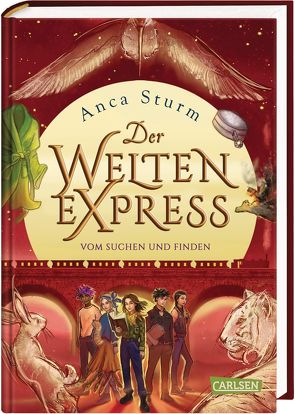 Vom Suchen und Finden (Der Welten-Express 3) von Schlick,  Bente, Sturm,  Anca