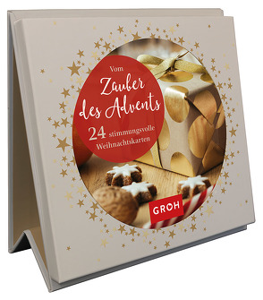 Vom Zauber des Advents. 24 stimmungsvolle Weihnachtskarten von Groh Verlag