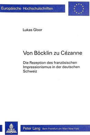 Von Böcklin zu Cézanne