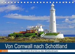 Von Cornwall nach Schottland (Tischkalender 2023 DIN A5 quer) von Pantke,  Reinhard