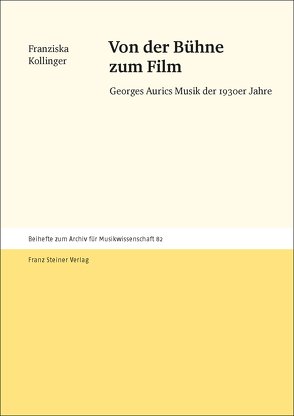 Von der Bühne zum Film von Kollinger,  Franziska