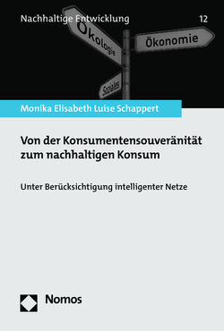 Von der Konsumentensouveränität zum nachhaltigen Konsum von Schappert,  Monika Elisabeth Luise