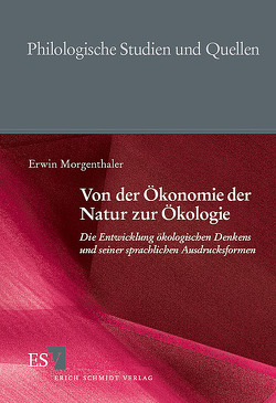 Von der Ökonomie der Natur zur Ökologie von Morgenthaler,  Erwin