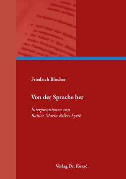 Von der Sprache her von Blocher,  Friedrich