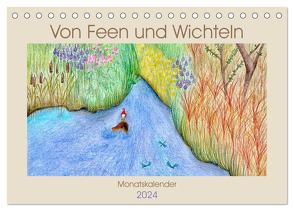 Von Feen und Wichteln (Tischkalender 2024 DIN A5 quer), CALVENDO Monatskalender von chrisden,  chrisden