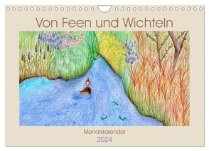 Von Feen und Wichteln (Wandkalender 2024 DIN A4 quer), CALVENDO Monatskalender von chrisden,  chrisden