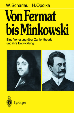 Von Fermat bis Minkowski von Opolka,  H., Scharlau,  W.