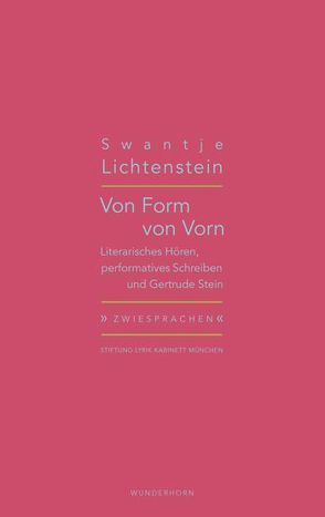 Von Form von Vorn von Haeusgen,  Ursula, Lichtenstein,  Swantje, Pils,  Holger