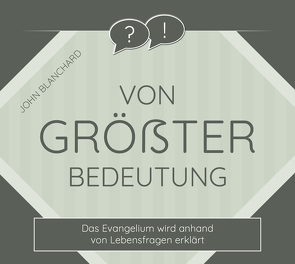 Von größter Bedeutung (Hörbuch) von Blanchard,  John