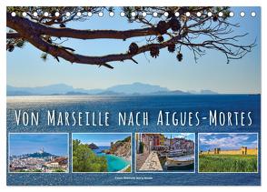 Von Marseille nach Aigus-Mortes (Tischkalender 2024 DIN A5 quer), CALVENDO Monatskalender von Ratzer,  Reinhold