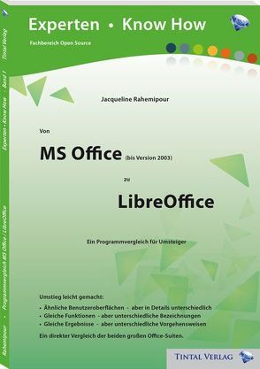 Von MS Office zu LibreOfice von Rahemipour,  Jacqueline