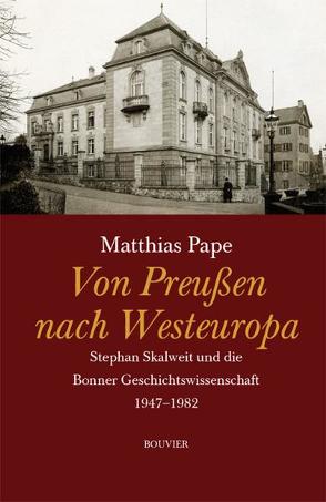 Von Preußen nach Westeuropa von Pape,  Matthias