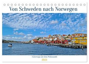Von Schweden nach Norwegen mit dem Wohnmobil unterwegs (Tischkalender 2024 DIN A5 quer), CALVENDO Monatskalender von Bussenius,  Baete