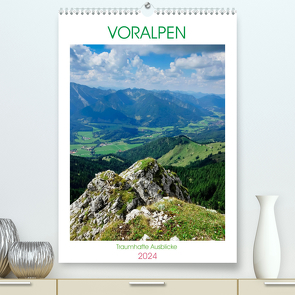 Voralpen (hochwertiger Premium Wandkalender 2024 DIN A2 hoch), Kunstdruck in Hochglanz von Jäger,  Anette