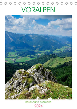 Voralpen (Tischkalender 2024 DIN A5 hoch), CALVENDO Monatskalender von Jäger,  Anette