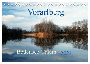 Vorarlberg Bodensee-Traum2024 (Tischkalender 2024 DIN A5 quer), CALVENDO Monatskalender von Arnold,  Hernegger