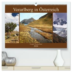 Vorarlberg in Österreich (hochwertiger Premium Wandkalender 2024 DIN A2 quer), Kunstdruck in Hochglanz von Deter,  Thomas