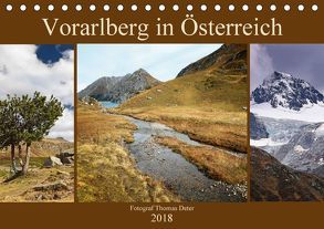 Vorarlberg in Österreich (Tischkalender 2018 DIN A5 quer) von Deter,  Thomas