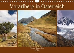 Vorarlberg in Österreich (Wandkalender 2019 DIN A4 quer) von Deter,  Thomas