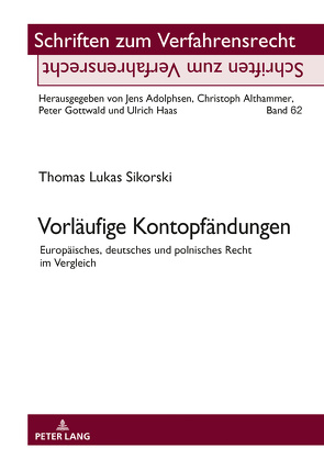 Vorläufige Kontopfändungen von Sikorski,  Thomas Lukas