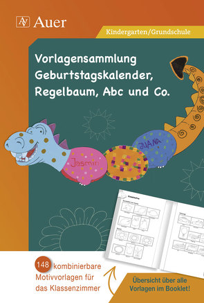 Vorlagen Geburtstagskalender, Regelbaum, Abc u. Co von Verlag,  Auer