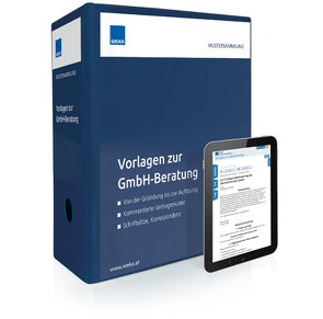 Vorlagen zur GmbH-Beratung von Mag. Futterknecht,  Andrea, Mag. Noss LL.M.,  Vera