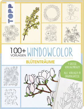 Vorlagenmappe Windowcolor – Blütenträume von frechverlag