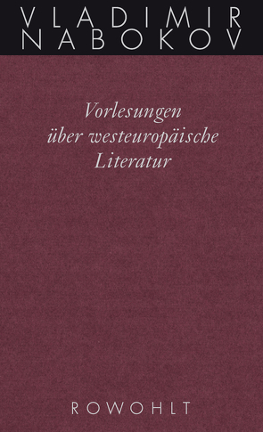 Vorlesungen über westeuropäische Literatur von Bowers,  Fredson, Nabokov,  Vladimir, Tolksdorf,  Ludger, Updike,  John, Zimmer,  Dieter E.