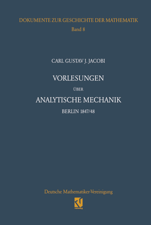 Vorlesungen über analytische Mechanik von Jacobi,  Carl G. J., Pulte,  Helmut