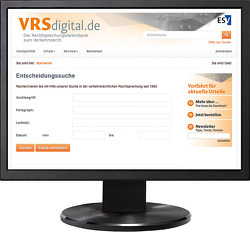 VRSdigital – Jahresabonnement bei Kombibezug Print und Datenbank von Weigelt,  Volker