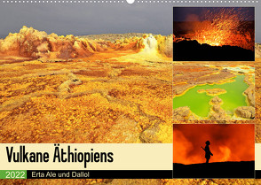Vulkane Äthiopiens – Erta Ale und Dallol (Wandkalender 2022 DIN A2 quer) von Herzog,  Michael