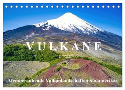 VULKANE: Atemberaubende Vulkanlandschaften Südamerikas (Tischkalender 2024 DIN A5 quer), CALVENDO Monatskalender von Kurz,  Michael