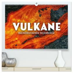 Vulkane – Beeindruckende Feuerberge (hochwertiger Premium Wandkalender 2024 DIN A2 quer), Kunstdruck in Hochglanz von SF,  SF