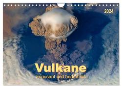 Vulkane – imposant und bedrohlich (Wandkalender 2024 DIN A4 quer), CALVENDO Monatskalender von Roder,  Peter