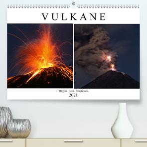 Vulkane – Magma, Lava, Eruptionen (Premium, hochwertiger DIN A2 Wandkalender 2021, Kunstdruck in Hochglanz) von Szeglat,  Marc