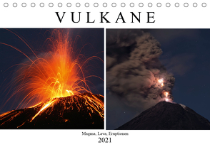 Vulkane – Magma, Lava, Eruptionen (Tischkalender 2021 DIN A5 quer) von Szeglat,  Marc