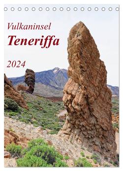 Vulkaninsel Teneriffa (Tischkalender 2024 DIN A5 hoch), CALVENDO Monatskalender von Frost,  Anja