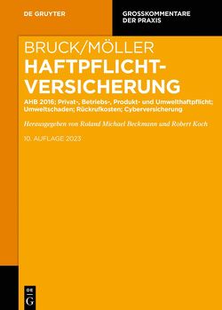 VVG / Haftpflichtversicherung von Beckmann,  Roland Michael, Koch,  Robert
