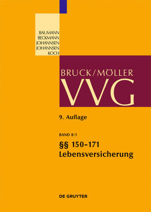 VVG / Lebensversicherung §§ 150-171 von Winter,  Gerrit